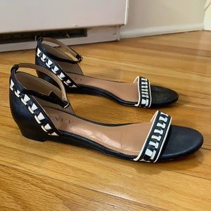 Adorable flat sandals with ankle clasp JCREW